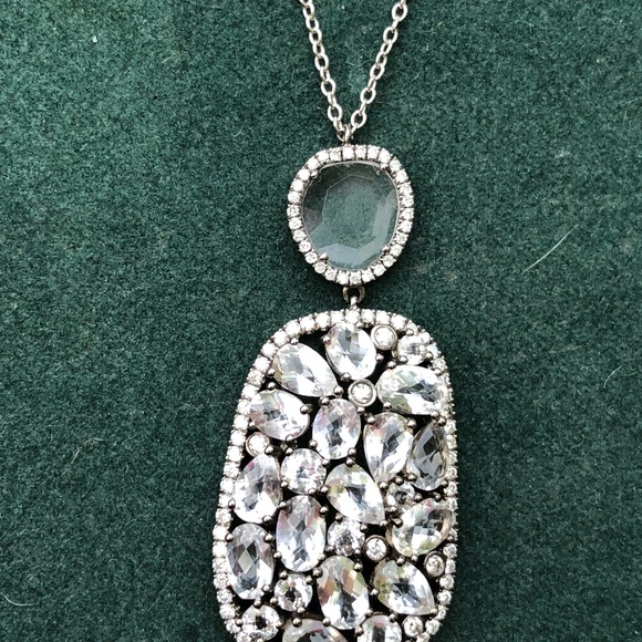 SOLD❌14k Meira T White Sapphire and Diamond neckla - Picture 3 of 8